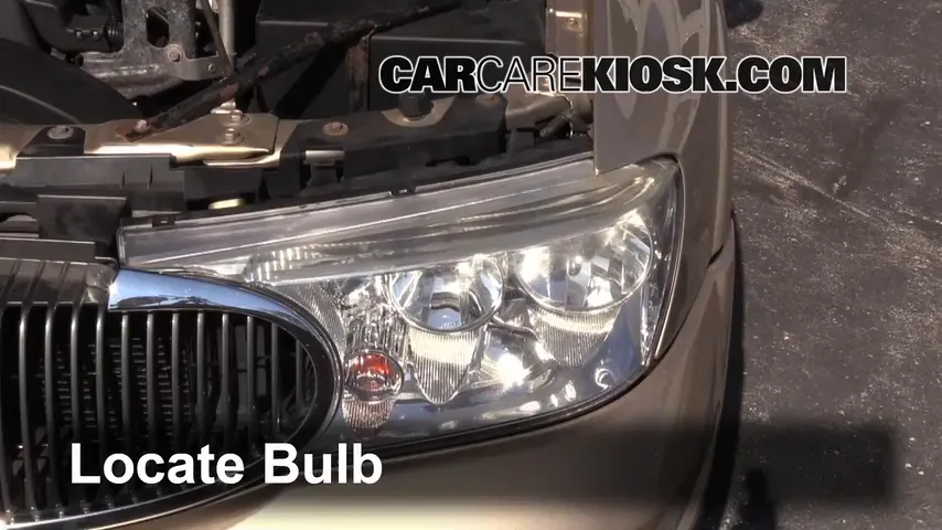 2004 Buick Rainier CXL Plus 4.2L 6 Cyl. Lights Highbeam (replace bulb)